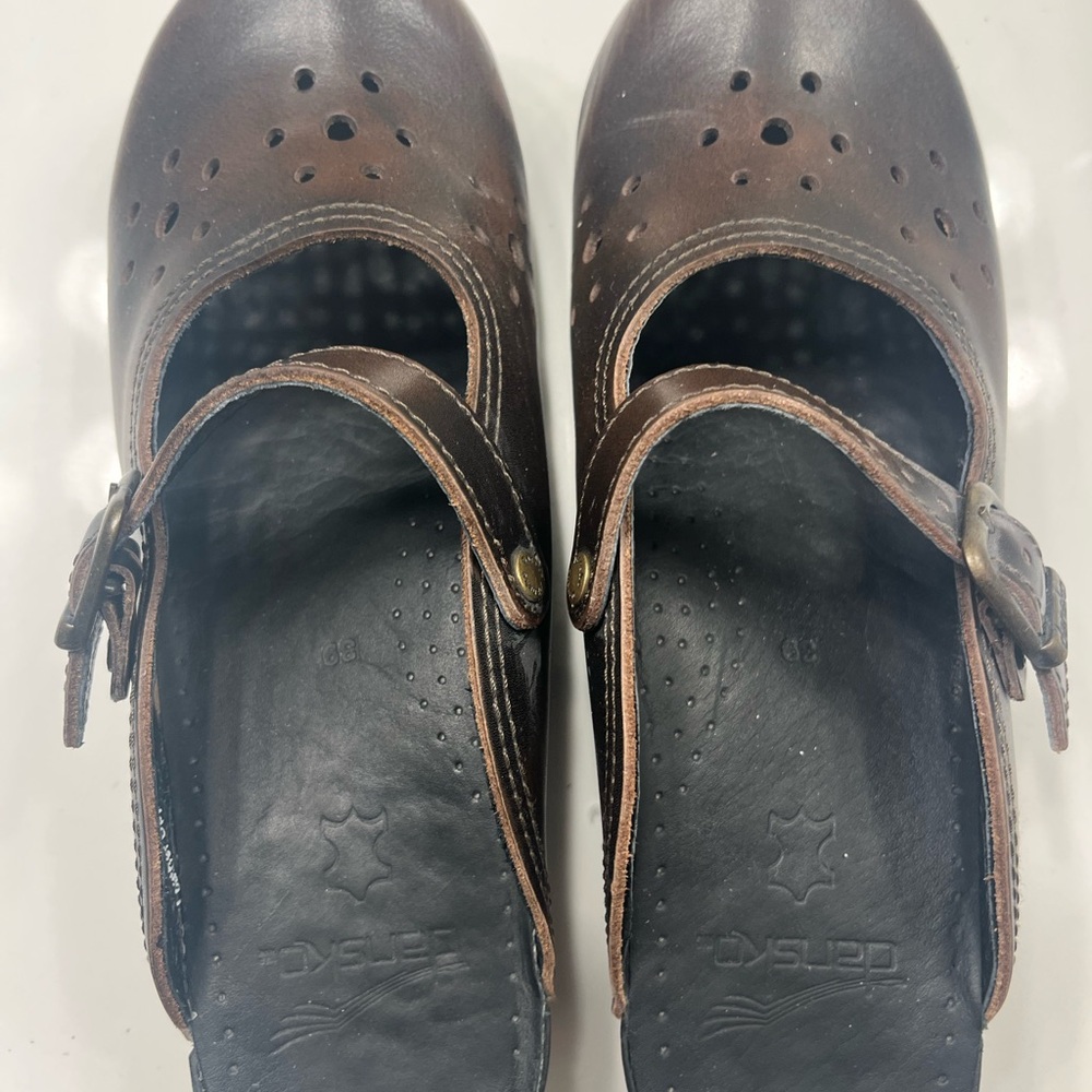 Women’s Brown Dansko Clogs